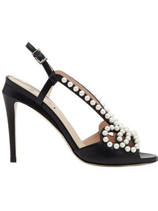 fendi faux pearl embellished sandals|farfetch Fendi sandals.